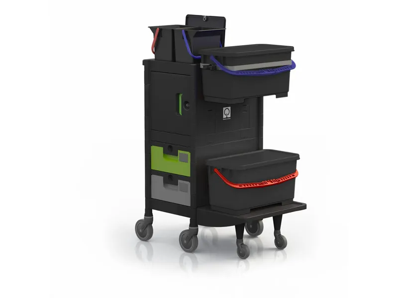 CARRELLO BRIX COMPACT PT Black is Green - COD. Assemblato CARR02323