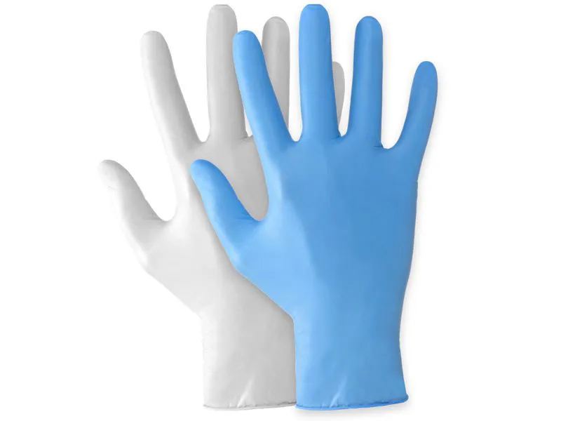 GUANTI MONOUSO NITRILE  LATTICE E VINILE